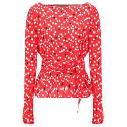 Red Polyester Sweater Patrizia Pepe