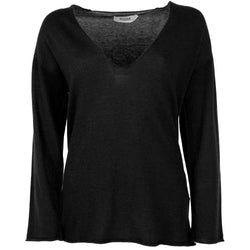 Black Cotton Sweater Alpha Studio