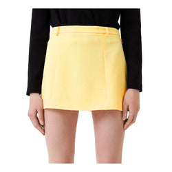 Yellow Polyester Skirt Patrizia Pepe