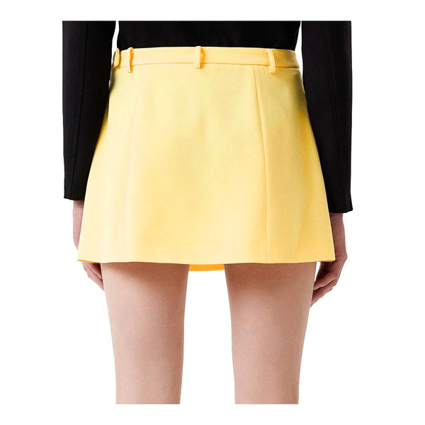 Yellow Polyester Skirt Patrizia Pepe