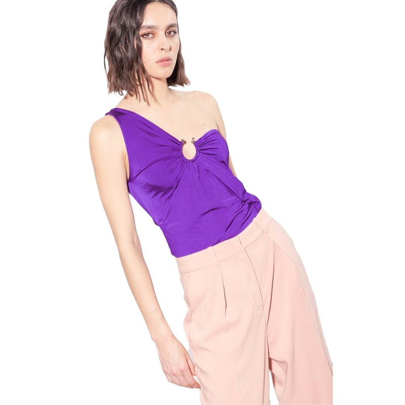 Purple Nylon Tops & T-Shirt PINKO