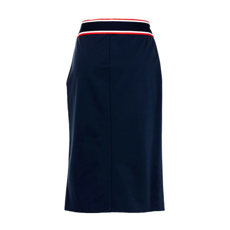 Blue Viscose Skirt PINKO