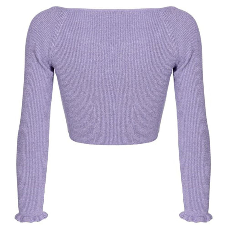 Purple Viscose Sweater PINKO