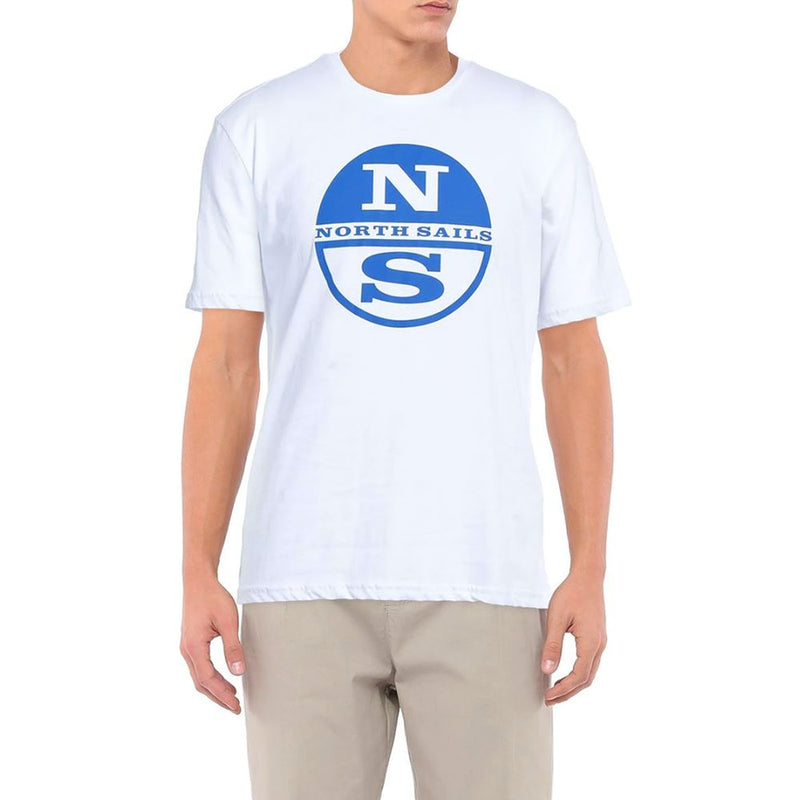Crisp White Logo Cotton T-Shirt North Sails