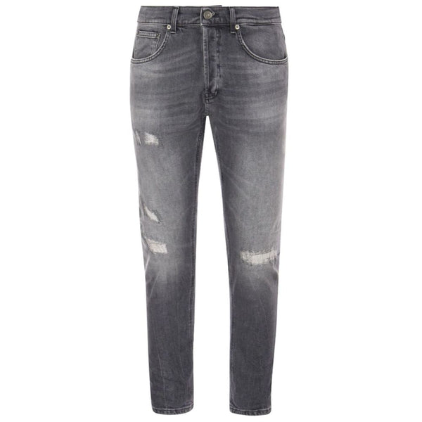 Chic Grey Dian Jeans with Distressed Detailing Dondup