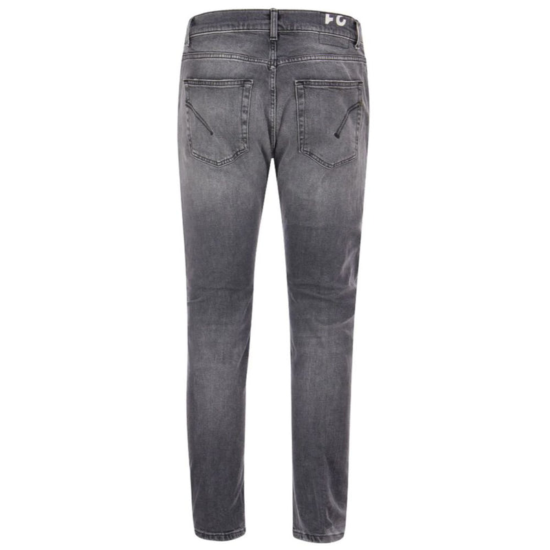 Chic Grey Dian Jeans with Distressed Detailing Dondup