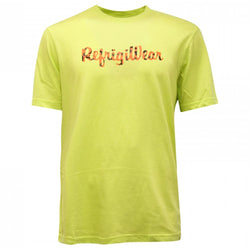 Sunshine Yellow Logo Crew-Neck Tee Refrigiwear