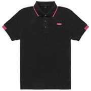 Elegant Cotton Polo with Contrast Details Refrigiwear