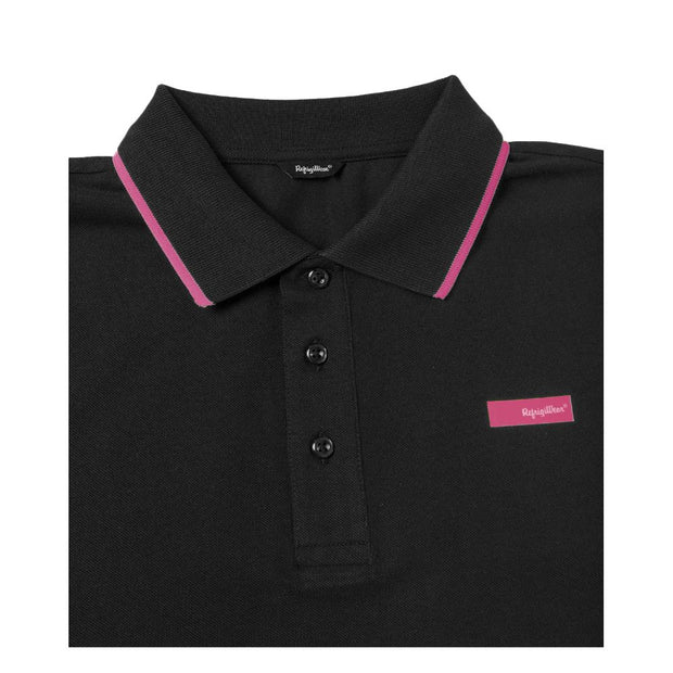 Elegant Cotton Polo with Contrast Details Refrigiwear