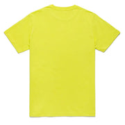 Embossed Logo Cotton T-Shirt in Yellow Refrigiwear