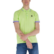 Contrast Collar Cotton Polo Shirt Refrigiwear