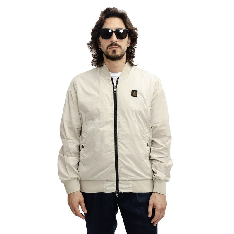 Beige Nylon Jacket Refrigiwear