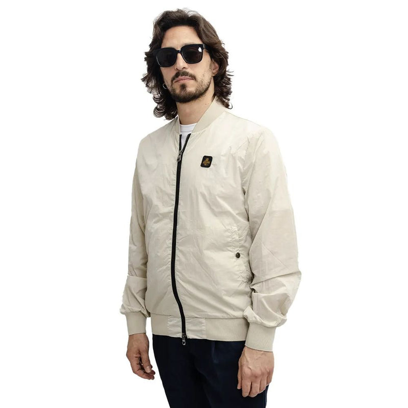 Beige Nylon Jacket Refrigiwear