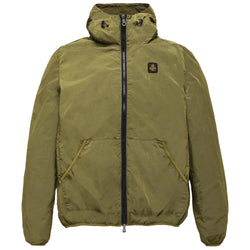 Chic Ultralight Nylon Jacket with Garment-Dyed Finish Refrigiwear