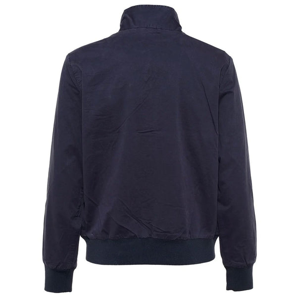 Versatile Blue Bomber Jacket for Men Refrigiwear