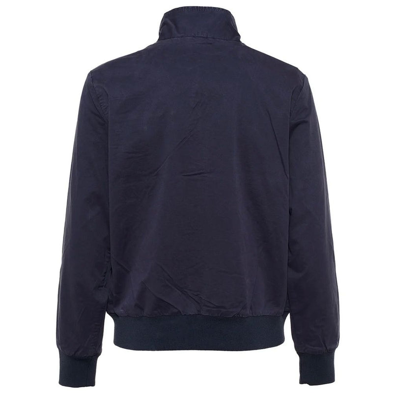 Versatile Blue Bomber Jacket for Men Refrigiwear