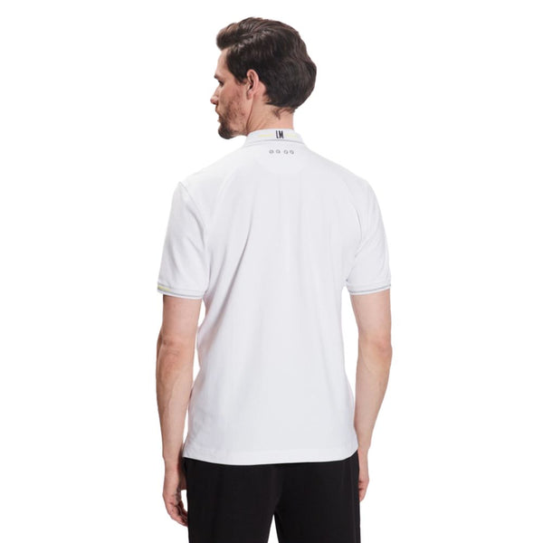 Elegant Cotton-Blend Polo with Glitter Accent La Martina