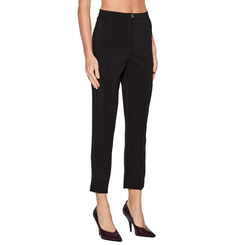 Chic High-Waist Cigarette Trousers Patrizia Pepe