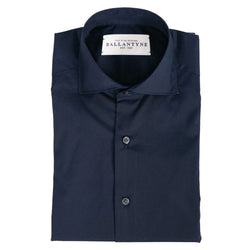 Blue Cotton Men Shirt Ballantyne