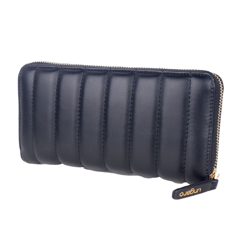 Elegant Quilted Faux Leather Wallet Ungaro