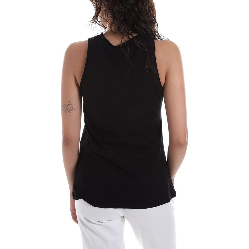 Chic Studded Cotton Tank Top Yes Zee