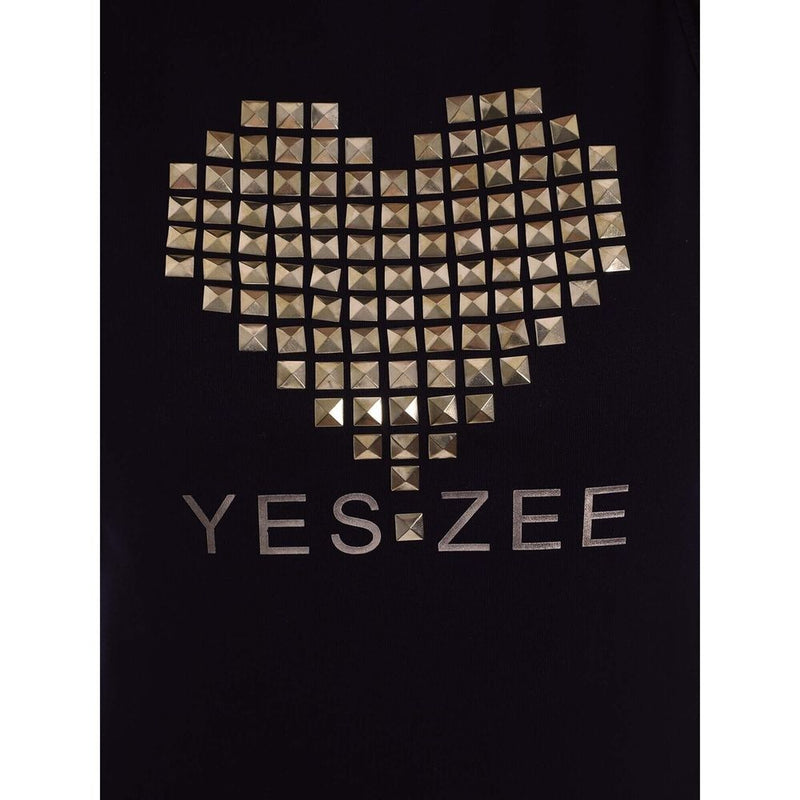 Chic Studded Cotton Tank Top Yes Zee