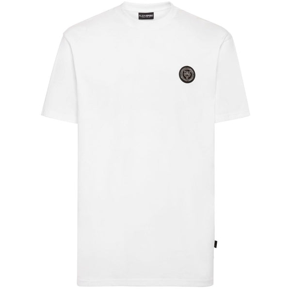 Sleek Cotton Tee with Signature Detailing Plein Sport