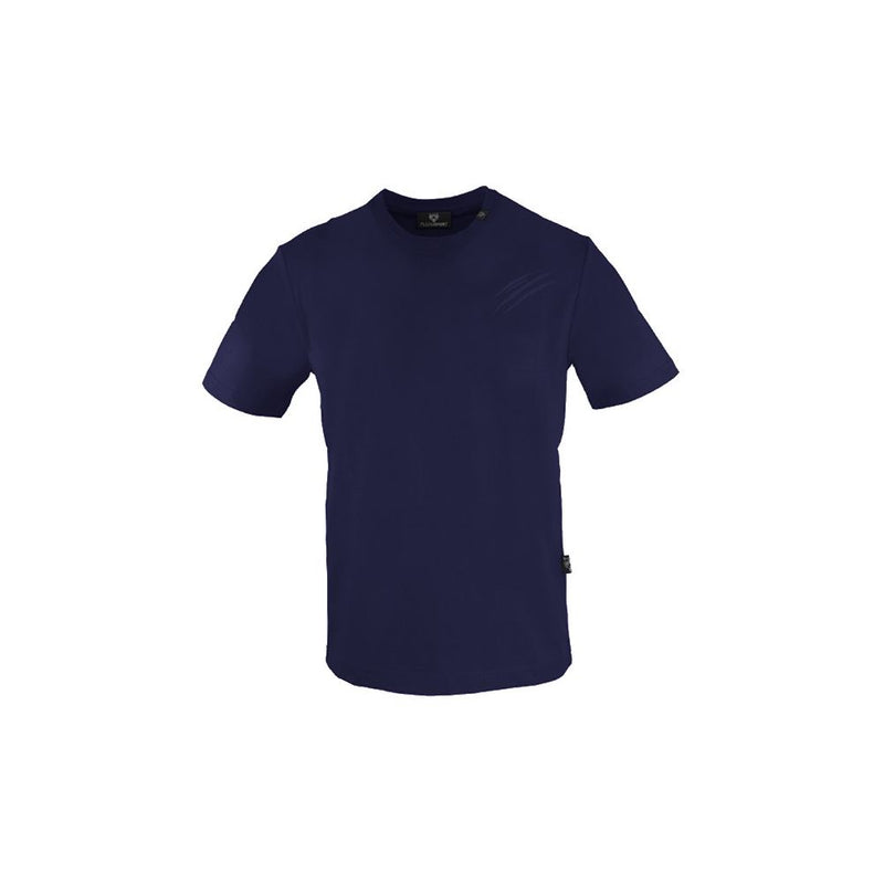 Athletic Cotton Tee with Signature Logo Plein Sport