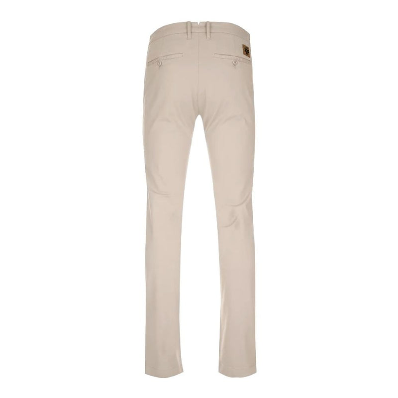 Beige Cotton Chino Trousers – Slim Fit Elegance Jacob Cohen