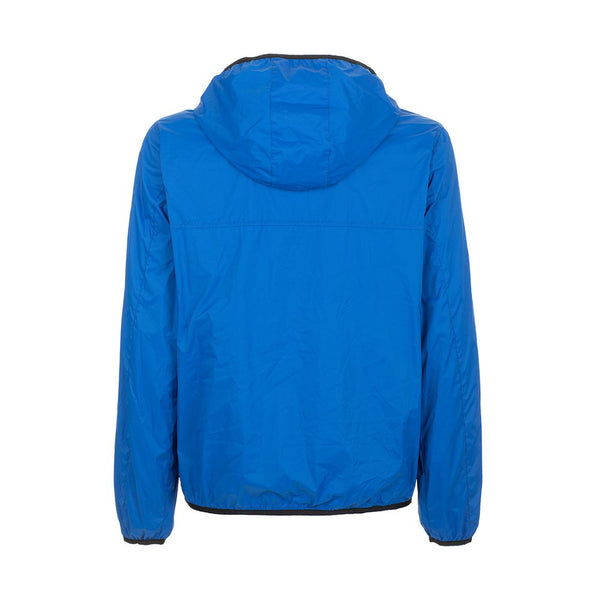 Sleek Light Blue Technical Jacket Fred Mello