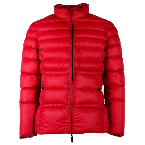 Reversible Red Nylon Duck Down Jacket Centogrammi