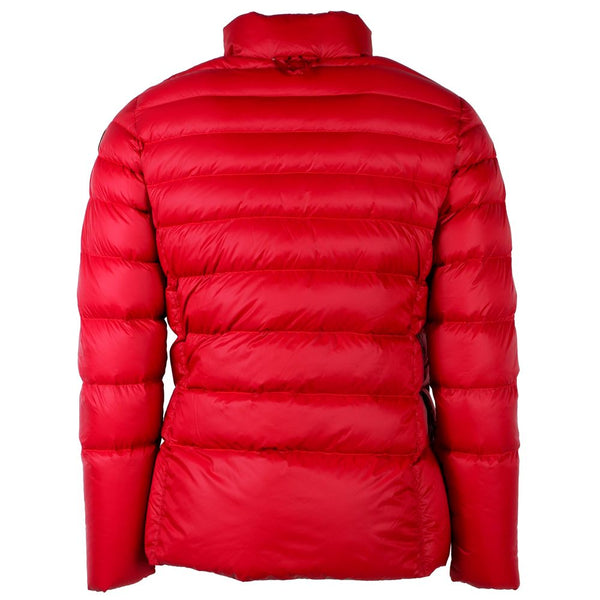 Reversible Red Nylon Duck Down Jacket Centogrammi