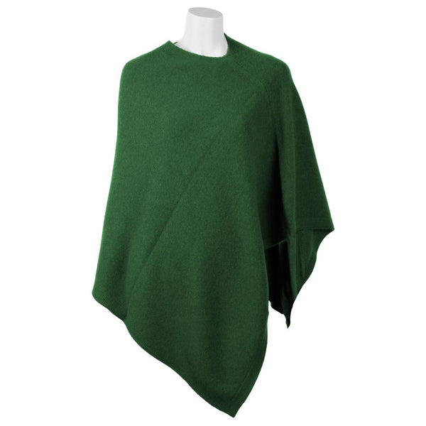 Exquisite Cashmere V-Neck Poncho Emilio Romanelli