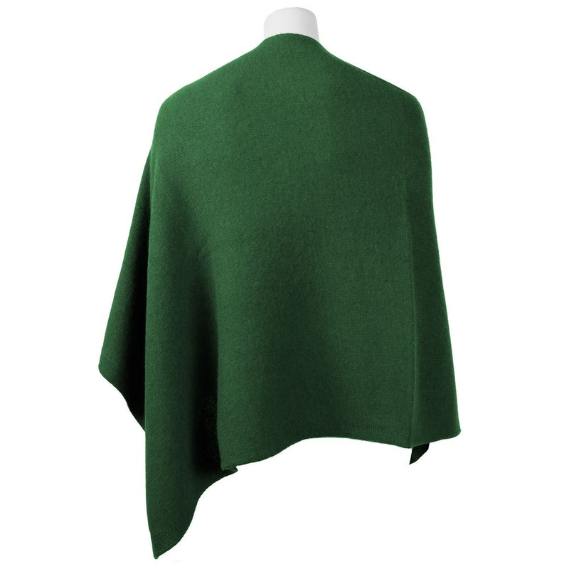 Exquisite Cashmere V-Neck Poncho Emilio Romanelli