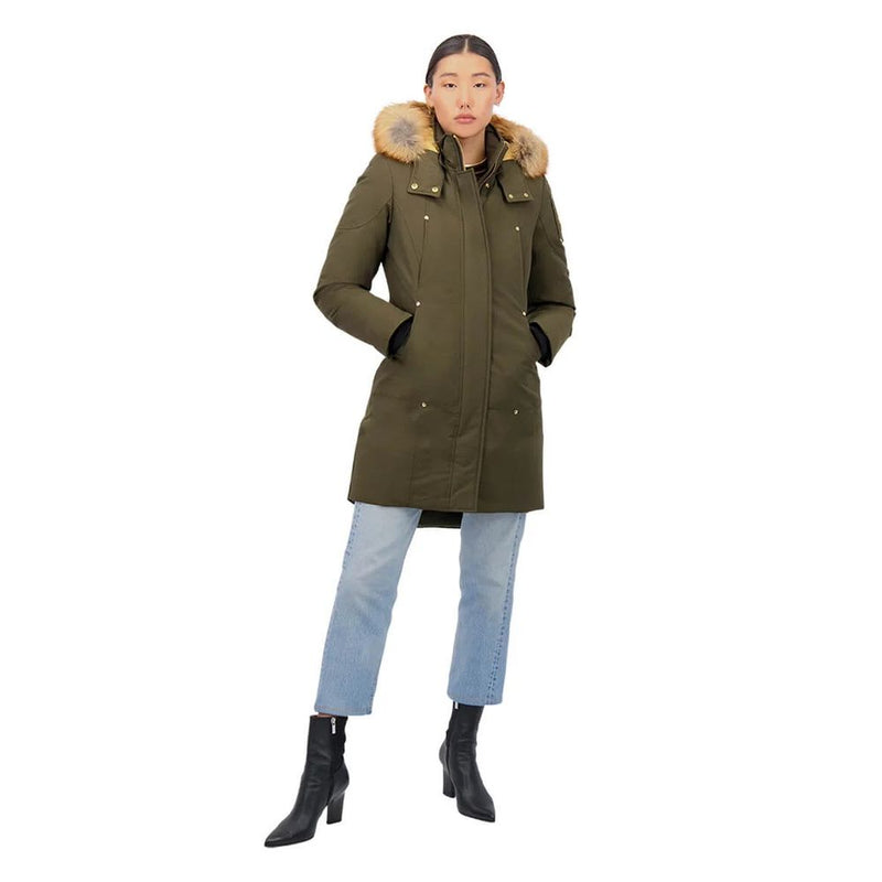 Army Cotton Women Parka Moose Knuckles