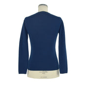 Blue Cashmere Women Sweater Emilio Romanelli