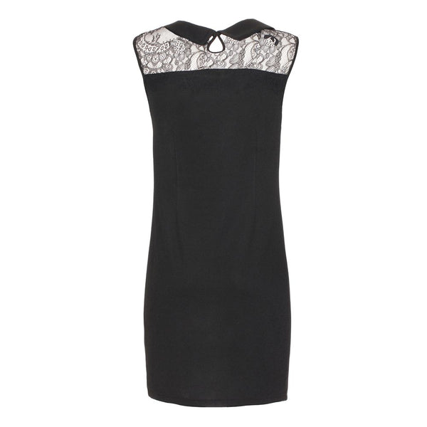 Black Polyester Women Dress Maison Espin