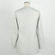 White Polyester Women Jacket Emilio Romanelli