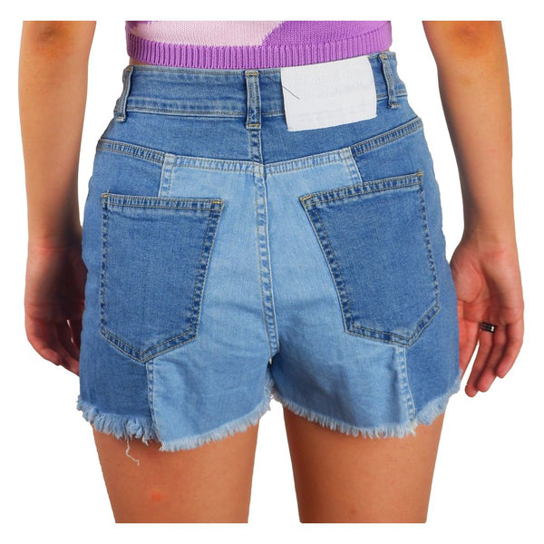 Chic Raw Hem Denim Shorts Comme Des Fuckdown