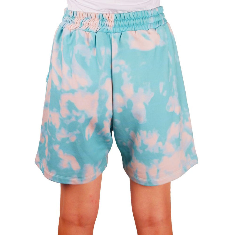 Chic Two-Tone Bermuda Shorts - Light Blue Comme Des Fuckdown