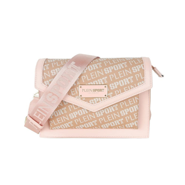 Pink Polyamide Women Crossbody Bag Plein Sport