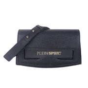 Black Polyethylene Women Crossbody Bag Plein Sport