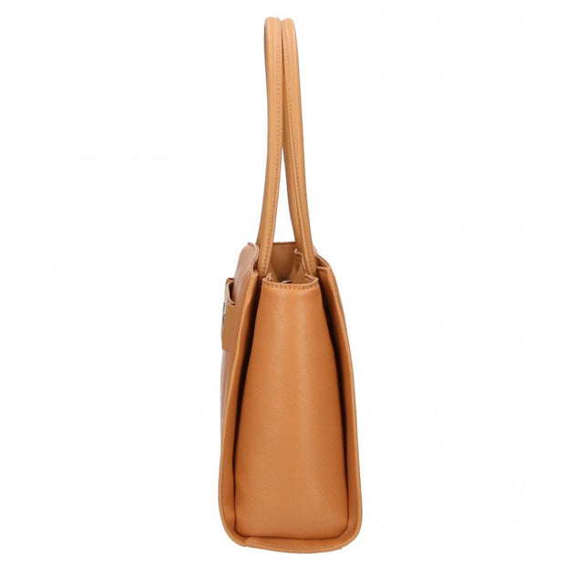 Brown Polyethylene Women Shoulder Bag Plein Sport