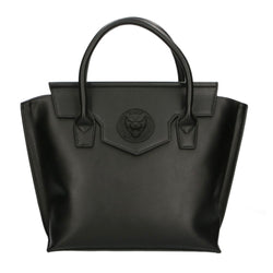 Elegant Black Magnetic Handbag Plein Sport