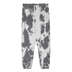 Chic Stone Print Stretch Cotton Trousers Hinnominate