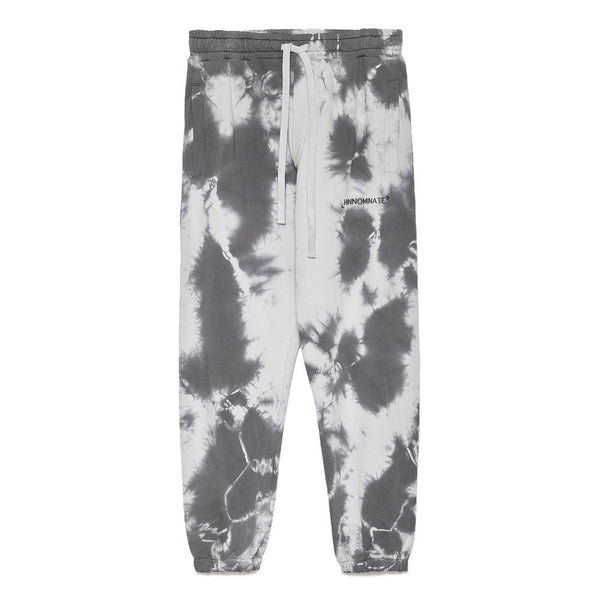 Chic Stone Print Stretch Cotton Trousers Hinnominate