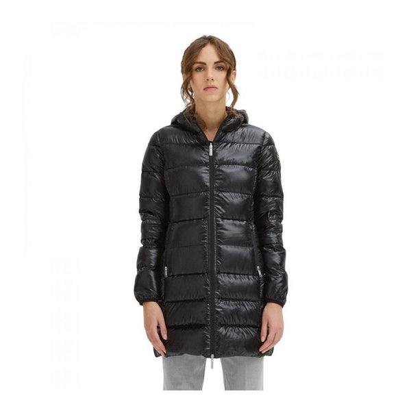 Sleek Nylon Down Jacket with Hood Centogrammi