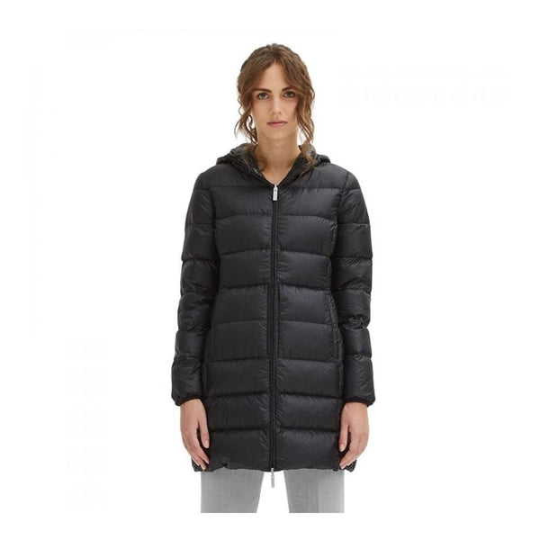 Sleek Nylon Down Jacket with Hood Centogrammi