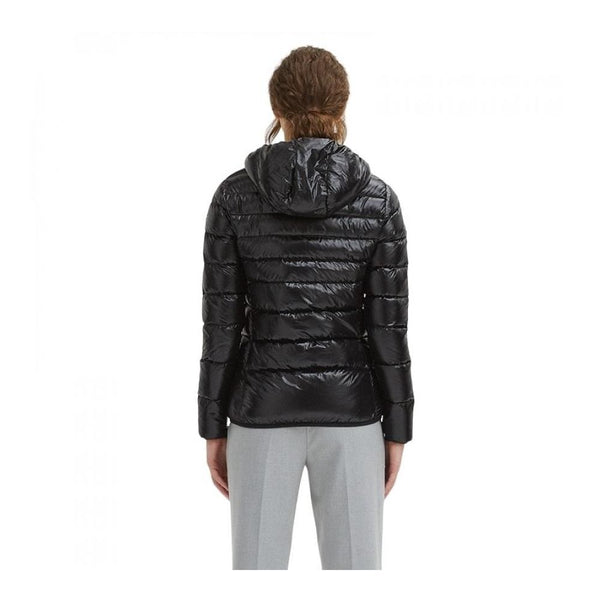 Black Nylon Women Jacket Centogrammi