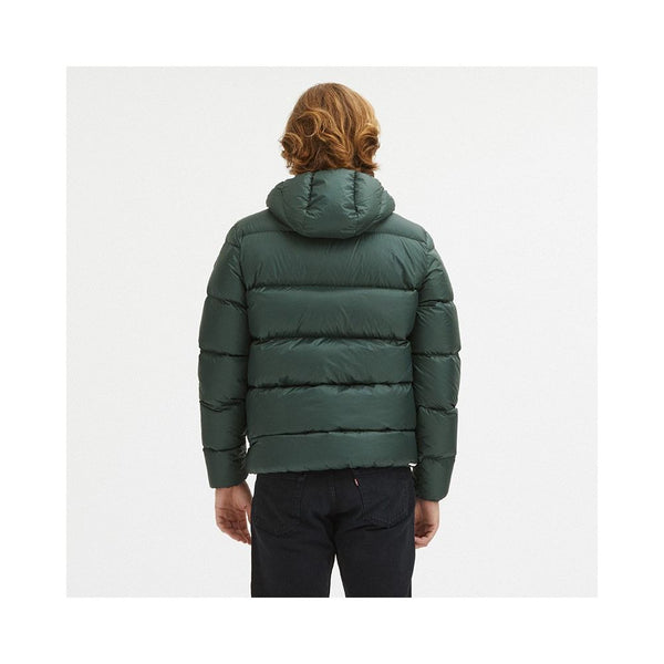 Green Nylon Men Jacket Centogrammi